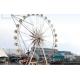 Colorful FRP and iron amusement park equipment  Ferris wheel with 72 seats