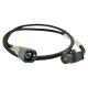 Car Grey HSD Cable Assembly 4 Pin LVDS High Speed Transmission G Code
