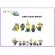 Despicable Me 2 Customized USB Flash Drive High Read / Write Speed HT-93