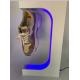 hot sale led light magnetic levitation pop shoes display with remote controller heavy 400-600g shoes