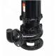 OEM Cast Iron Submersible Pump , Home Submersible Water Pump Black Durable