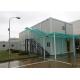 Two Stories Flat Pack Container House , Flat Pack Steel Containers With Rain Cover