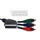 Scart to 3RCA Plug Cable