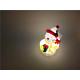 High Quality Wireless Christmas LED Decoration Mini Light up Snowman Plastic Toy