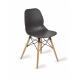 Modern leisure dessert shop dining chair business negotiation clear bar chair high stool coffee shop Nordic simple chair
