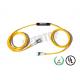 Multimode Optical Cable Splitter 2 x 2 LC / UPC , Fiber Optic Coupler 850 / 1310nm