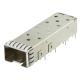 2110304-1 SFP+ Cage Assembly 1x1 Port 16 Gb/S Nickel Silver Material