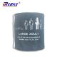 Latex Free Reusable Adult Nylon NIBP Cuff 33-47cm Single Tube