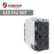 Antminer Bitmain S19 Pro 2880W 96T Optimized Heat Dissipation