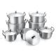Multifunction Aluminum Set Pot 7 Pcs Kitchen Ware Cookware Set Kitchen Cooking Pots Set