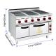 Electric Restaurant Cooking Equipment Stainless Steel Commercial Grill GL-TT-6 Model 29KW Power - 176kg