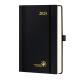 Multicolor Cover Hardcover Planner 2023 Black Daily Weekly Schedule Yearly Calendar