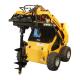 Small Agriculture Machinery Mini Digger Wheel Type Mini Skid Steer with Stratton Engine