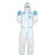 Pp Sf Disposable Medical Protective Coverall Suit With Hood Hospital Doctor Safety