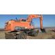 Used Doosan Wheeled Excavator Available At A Decent Price With Low Working Hours