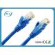 Solid Copper Blue Cat6 UTP Patch Cable For Horizontal Communication 100M