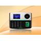 Multilanguage 3G RS485 POE Office Finger Scan Attendance Machine