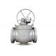 API600 Top Entry Steel WCB Ball Valve With Flange Ends RF B16.9