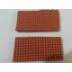 yellow / Red Perforated Silicone Foam Sheet Size 10mm X 0.9m X 1.8m
