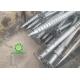 Timber Construction Ground Screw Piles Easy Installation By Spiral Piling Machine