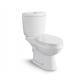 Soft Closing Two Pieces Toilet Washdown Flushing Type OEM