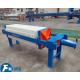 10m2 Hydraulic Pressing Industrial Filter Press,Blue Color Separation Filter Machine