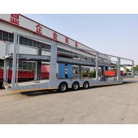 Two Layer Hydraulic Lift Mechanical Lift Car Transport Semi Trailer
