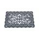 Paint Coating Entrance Half Moon Door Mats Outdoor Wrought Iron Welcome Mat