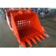 Doosan DX 480 Excavator Bucket Attachments 2.85 Cum Skeleton / Grating Bucket