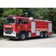Sinotruk HOWO 12000L Industrial Rescue Fire Truck with Pump & Monitor Specialized Vehicle Price China Factory