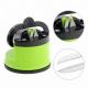 Safety Kitchen Plastic Round Knife Sharpener , Pocket Sized Knife Sharpener