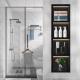 4 Tiers 304 Stainless Steel Niche Recessed Shelf In Shower Wall