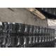 320x100x38W Excavator Black Rubber Tracks For Airmann Hm20 / Bobcat X125