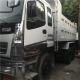 Used ISUZU RHD Manual Transmission Red NISSAN  6*4 8x4 Dump 12 Wheels Tipper Truck For Africa