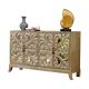 SGS Living Room Antique Bedroom Cabinet Solid Wood Painted Cabinet Chest Of Drawers