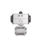 2 Pneumatic 3PC Thread Stainless Steel Ball Valve Customized Support OEM Fob Term