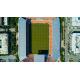 40-60mm Pile Height Artificial Grass In Diamond Shape For Soccer Pitch