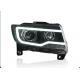 40W 6000K Auto LED Lights For Jeep Compass Plastic ABS Material