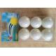 Professional Table Tennis Balls 6 PCS Heat Seal Clam Packing For Training