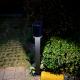 Cold White Outdoor Solar Powered Lamp Post Lights 6000K SMD LED