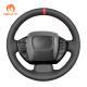 DIY Hand Sewing Vegan Leather Steering Wheel Cover for Toyota Prius VI XW60 2023-2024