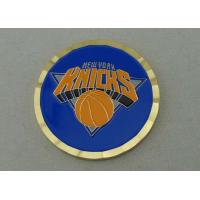 New York KNICKS Basketball Coins With Soft Enamel / Gear Edge