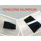Electrophoretic Black Pearls Aluminum Window Frame Profile Normal Length 6m