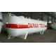 Q345R 10MT Horizontal LPG Tank , 20000 Liters Propane Gas Storage Tank