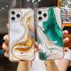 BiDa Marble Phone Case Shock Free Classic Gold Foil Protective Case For Iphone 11 Pro