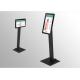 1280x800P Commercial Tablet PC Floor Stand Digital Signage Kiosk ABS Metal 10.1''