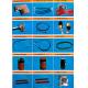 Electrical cable, compensator, air valve, pulling cable, belt, Electrical cleaning device etc. for OE spinning machine