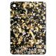 1.2g/Cm3 Gold Black Chunky Glitter Acrylic Sheet 1040x620mm