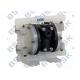 Plastic Air Operated Diaphragm Pump 2 Diaphragm Pump With Butterfly Valves