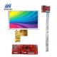 500nits Color TFT UART LCD Display 5 Inch 800x480 Resolution ST7262 IC